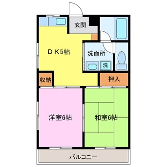 間取図 メゾン石橋