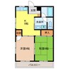 メゾン石橋 2Kの間取り