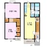 名鉄津島線･尾西線（須ケ口-弥富）/木田駅 徒歩4分 1-2階 築19年 2LDKの間取り