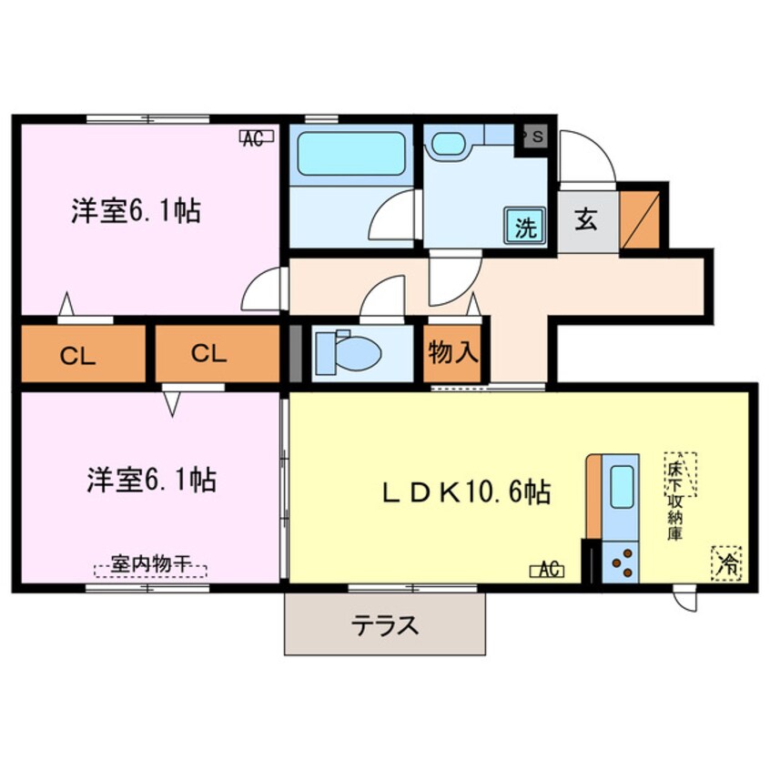 間取図 アヴァンセ