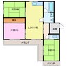 AMBER　INAZAWA 3LDKの間取り