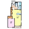 Ｃａｓａ　Ｆｅｌｉｃｅ 1LDKの間取り