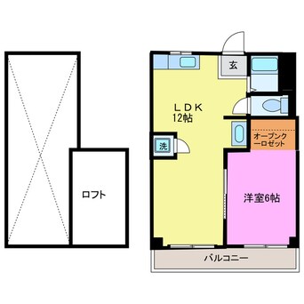 間取図 シーズンコート上小田井西Ⅰ