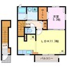 クラール 1LDKの間取り