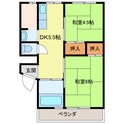 クレオパトラマンションの間取図