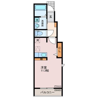 間取図 コーポウイング