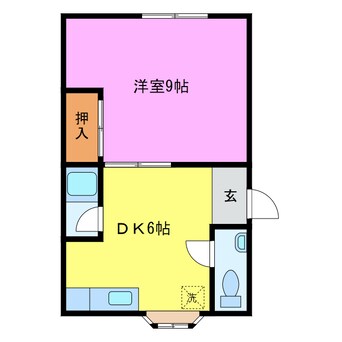 間取図 新川荘