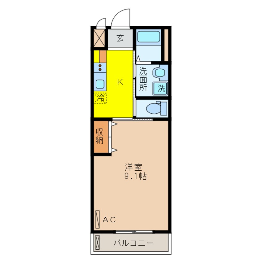 間取図 オーシャンⅡ