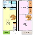 ＨＡＷＴＨＯＲＮＥの間取図