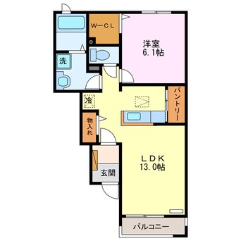 間取図 グリーン・クレスト