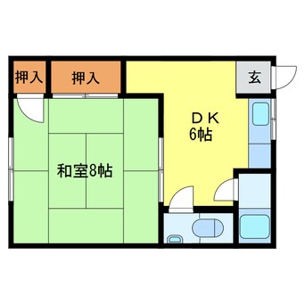 間取図 清水田荘