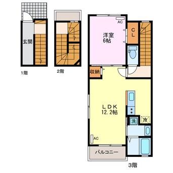 間取図 ステラコートⅡ