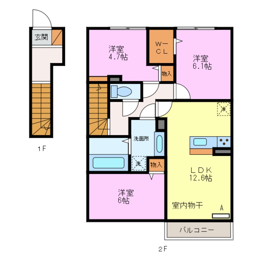 間取図 エスペランサ永曻Ⅱ