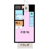 キャステールU 1Rの間取り