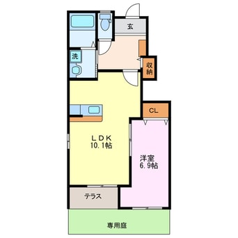 間取図 Ｓｅｒｅｎｏ