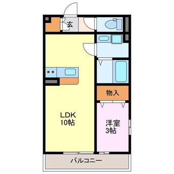 間取図 アムール大和