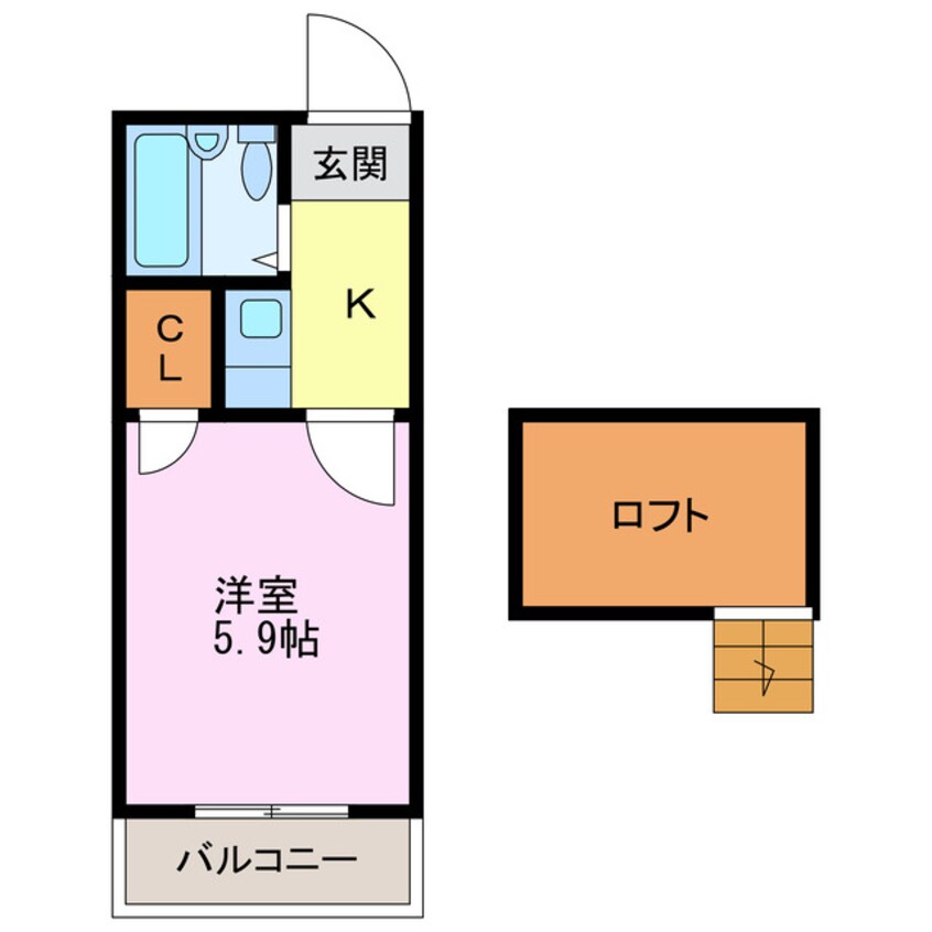 間取図 スプリングシールド