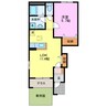 アンビシャス立石 1LDKの間取り