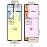 Ｖｉｌｌａ　Ｔａｋａｍｉｄｏ 2LDKの間取り