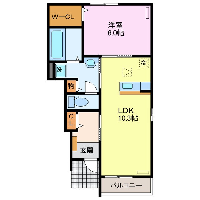 間取り図 クラール