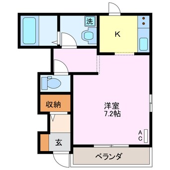 間取図 ピュア　ルーセントⅡ