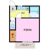 ＭＩＲＡＩＮＧ９１ 1Kの間取り