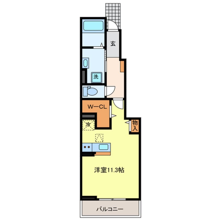 間取図 H・U Harmonie