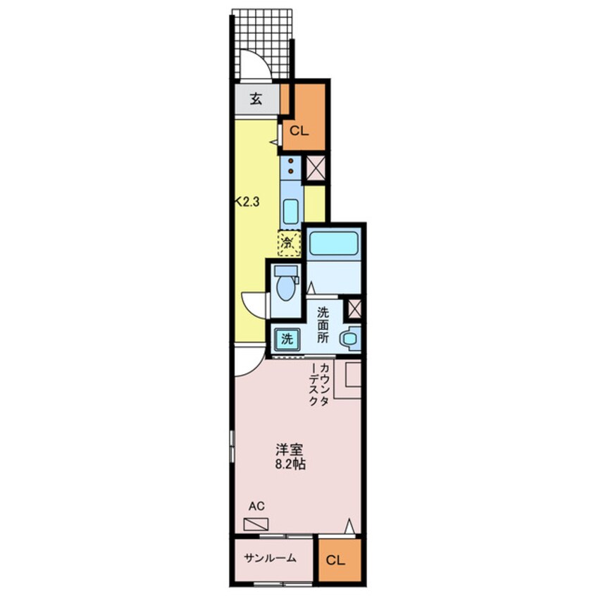 間取図 コンフォート