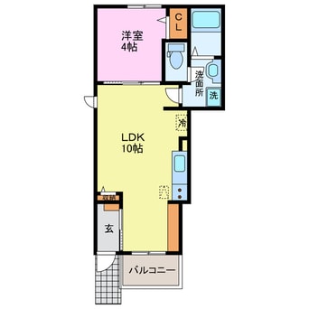 間取図 クレール樹