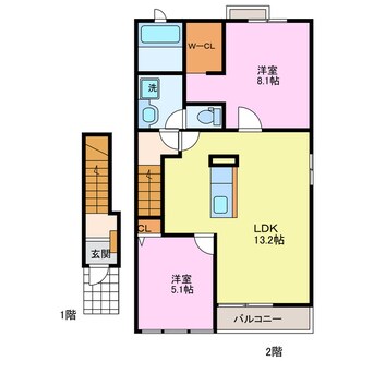 間取図 リラッサ