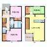 合田９５－１KODATEX　１D 3LDKの間取り
