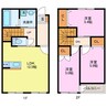オアシス宮東　A棟 3LDKの間取り