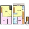 ＲａｄＩＡｎｃｅ須ヶ口 1LDKの間取り