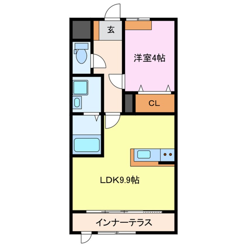 間取図 ソアール・エルク