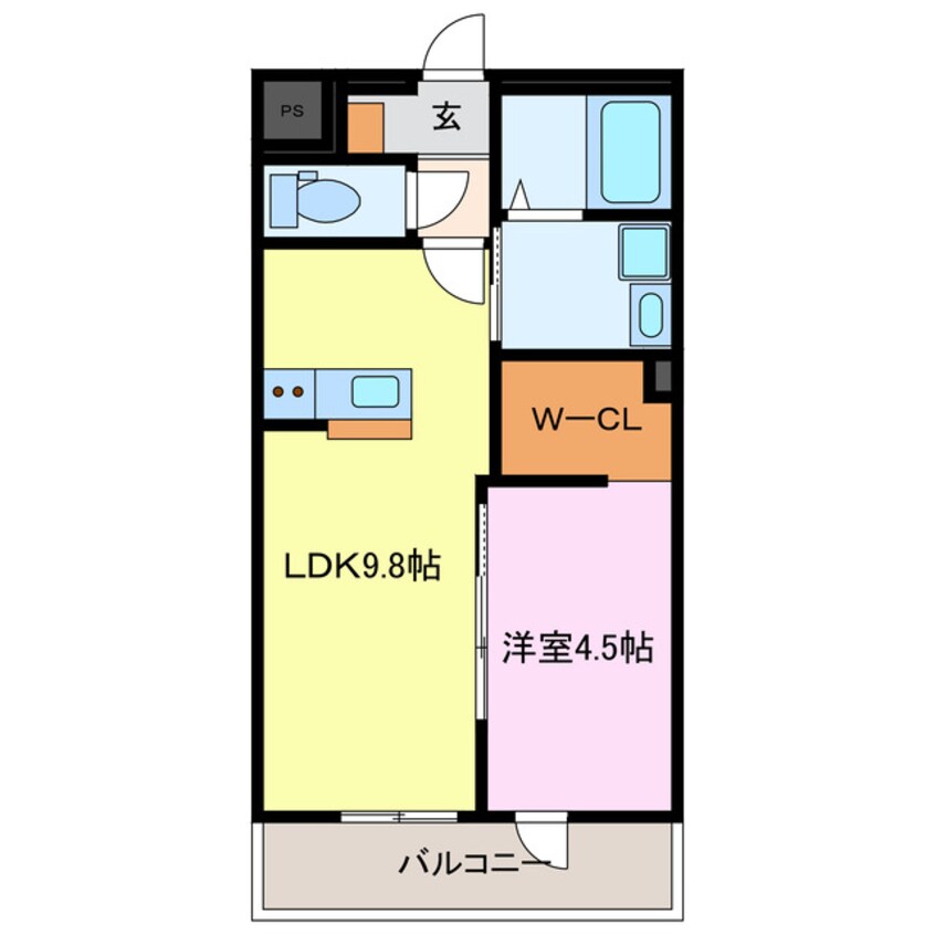 間取図 ソアール・エルク