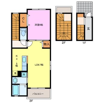 間取図 ラ・レコルト