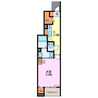 間取図 ブルックサイド