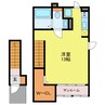 シェラトン上小田井 1Rの間取り