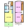 ＤＵＰＬＥＸ　ＥＸＣＥＢ棟 2LDKの間取り