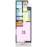 リアン 1Kの間取り