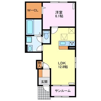 間取図 サングレースパイン