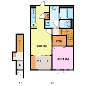 間取図 リーブルJ