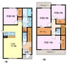 円明町188KODATEXⅥ 4LDKの間取り