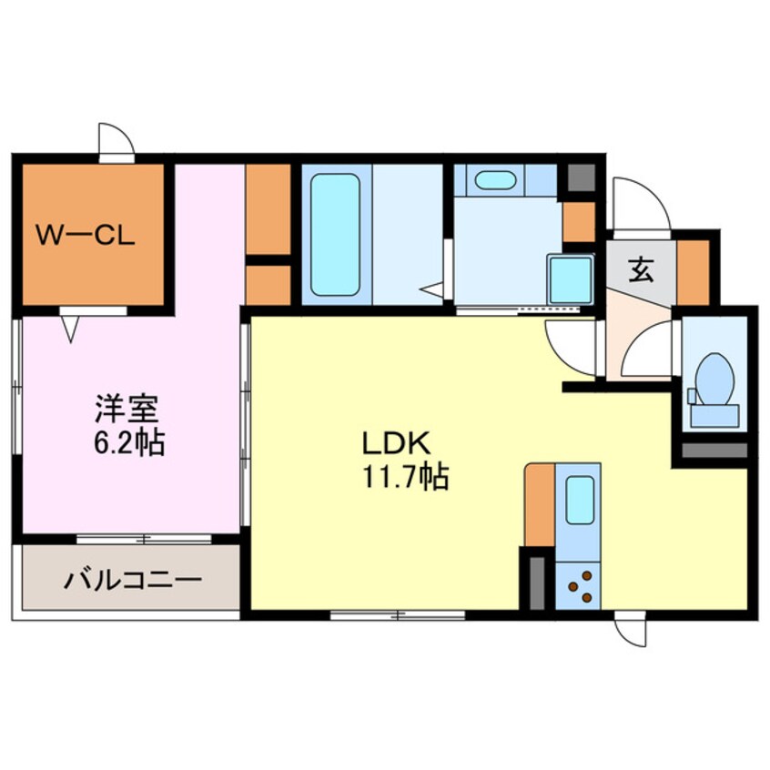 間取図 メゾンドR