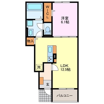 間取図 フラン（Ｆｒａｎｃ）