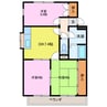 レジデンス南甚目寺 3DKの間取り