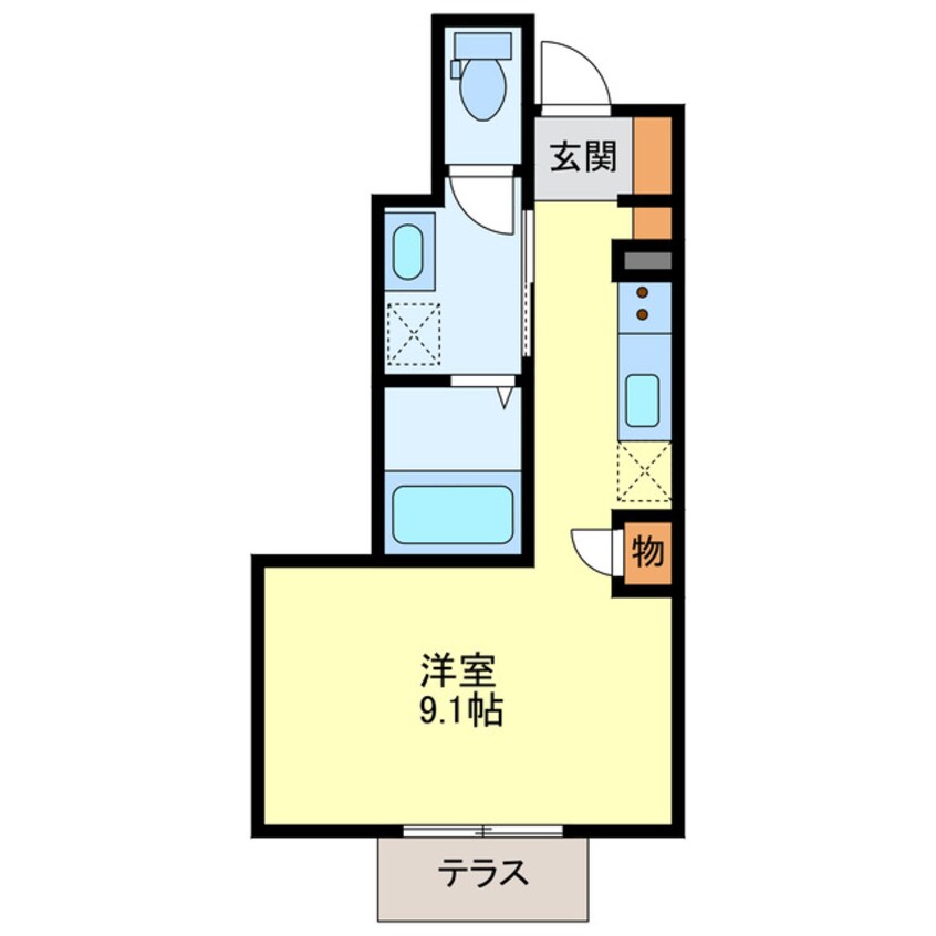 間取図 ｗａｒｍｆｕｌ　ＲＳ　1