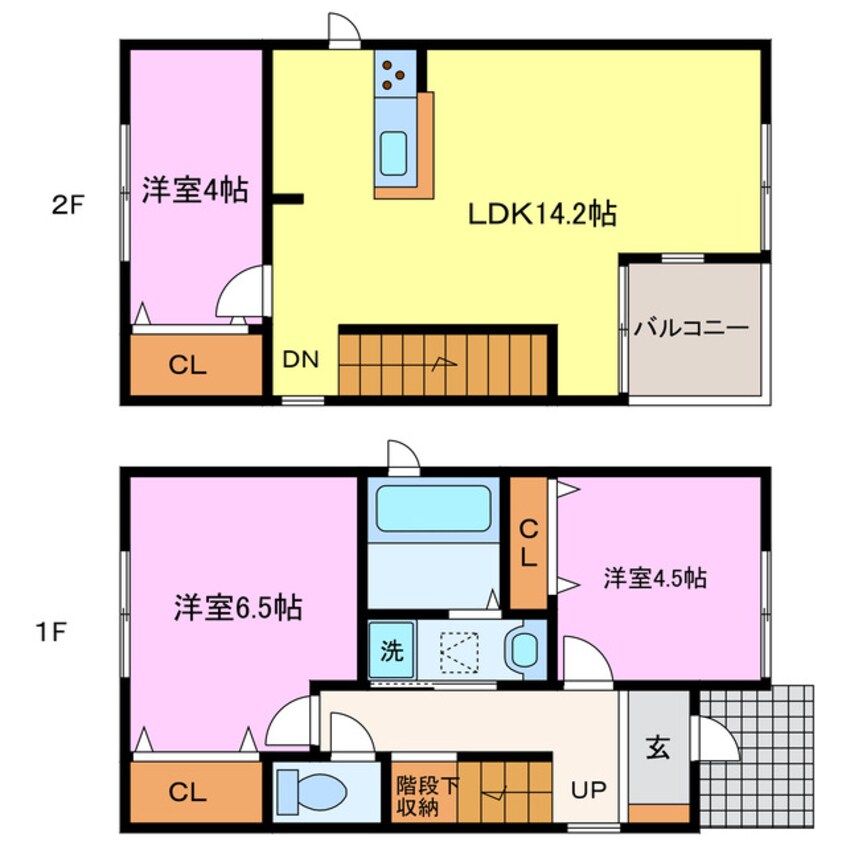 間取図 長野１－７KODATEX　１　C