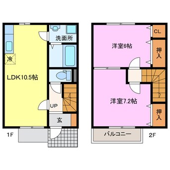 間取図 FOLIAR春A