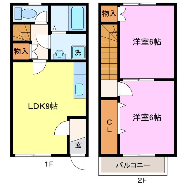 間取り図 DUPLEX EXCE A棟